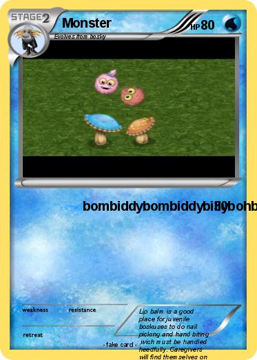 Pokemon Monster