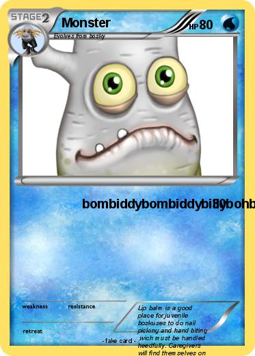 Pokemon Monster