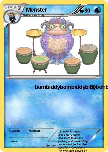 Pokemon Monster