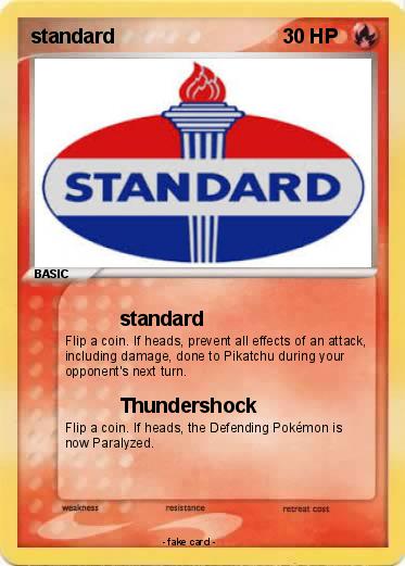 Pokemon standard
