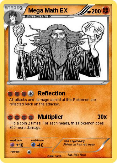 Pokemon Mega Math EX