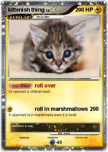 Pokemon kittenish thing