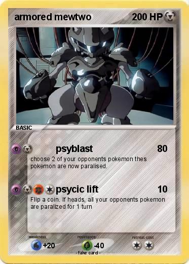 Pokemon armored mewtwo