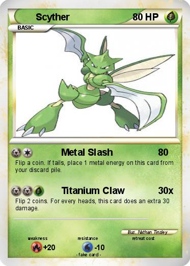 Pokemon Scyther