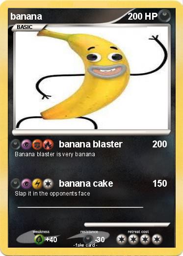 Pokemon banana