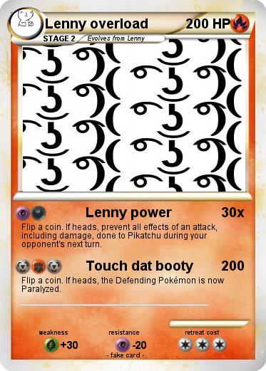 Pokemon Lenny overload