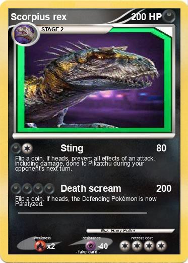 Pokemon Scorpius rex