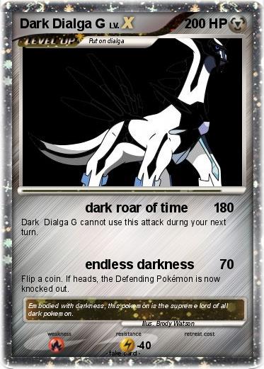 Pokemon Dark Dialga G