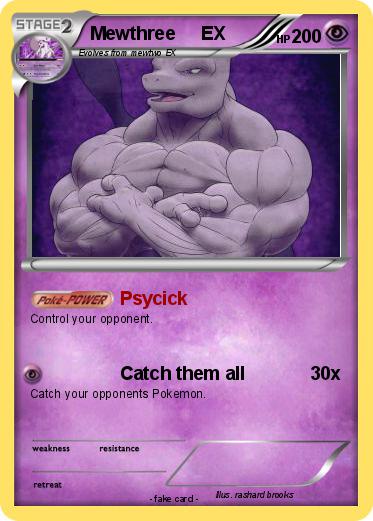 Pokemon Mewthree     EX