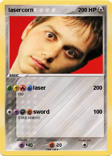 Pokemon lasercorn