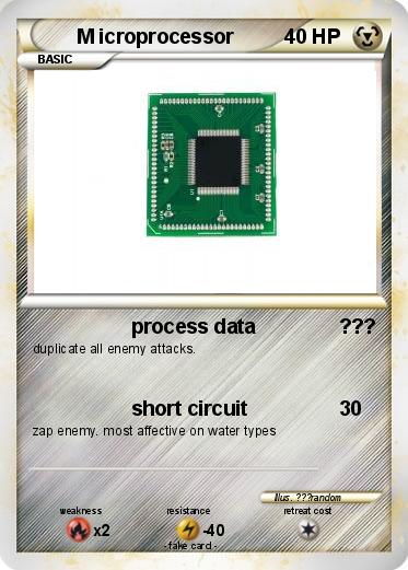 Pokemon M icroprocessor