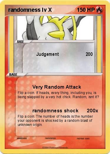 Pokemon randomness lv X Pokemon randomness lv X