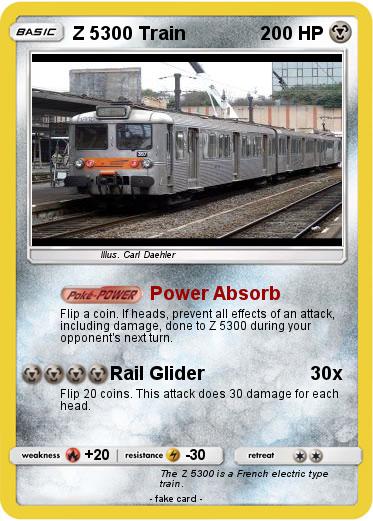 Pokemon Z 5300 Train