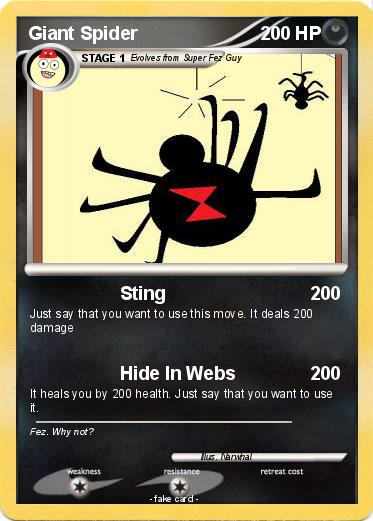 Pokemon Giant Spider