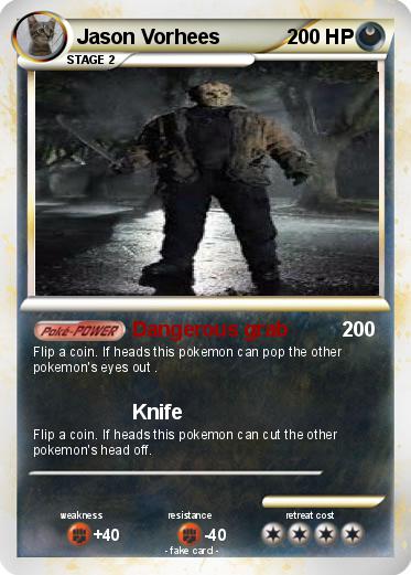 Pokemon Jason Vorhees