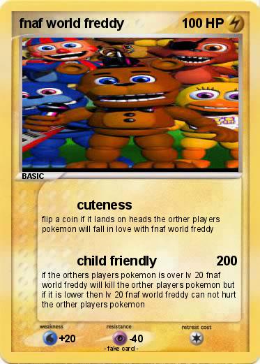 Pokemon fnaf world freddy