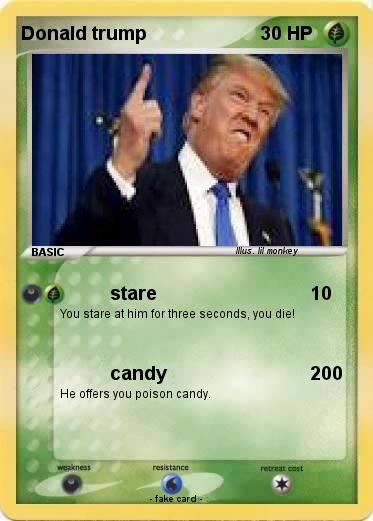Pokemon Donald trump