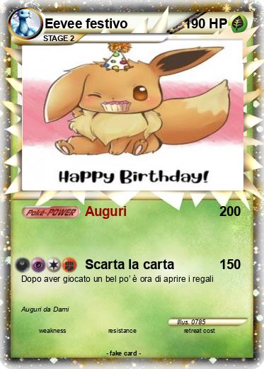 Pokemon Eevee festivo