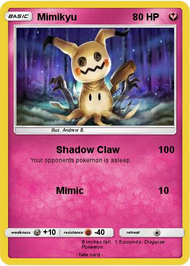 Pokemon Mimikyu