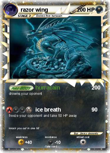 Pokemon razor wing