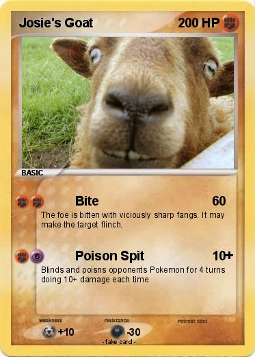 Pokemon Josie's Goat