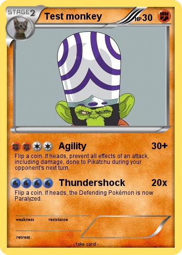 Pokemon Test monkey