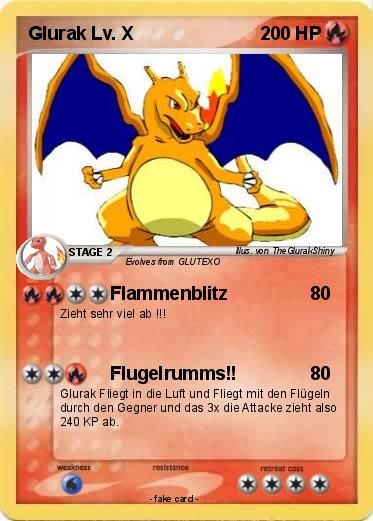 Pokemon Glurak Lv. X
