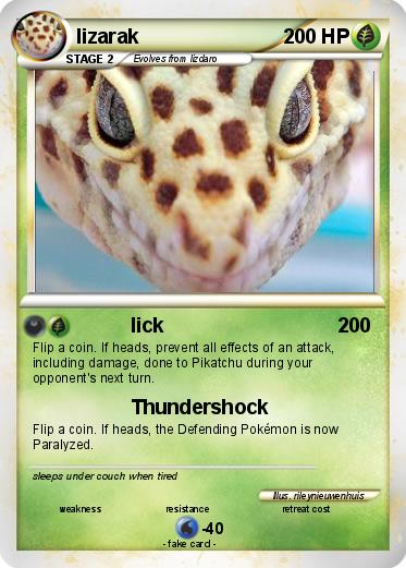 Pokemon lizarak