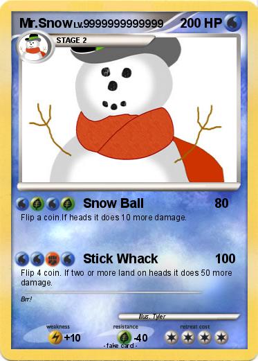 Pokemon Mr.Snow