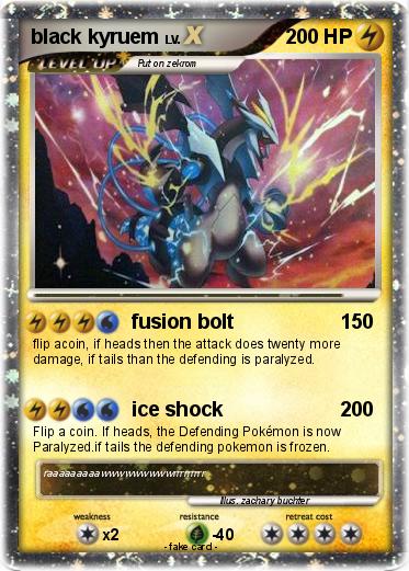 Pokemon black kyruem