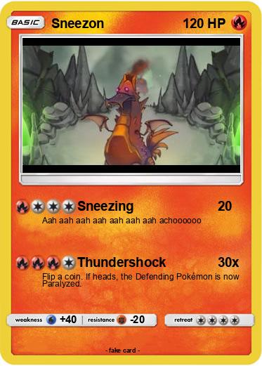 Pokemon Sneezon