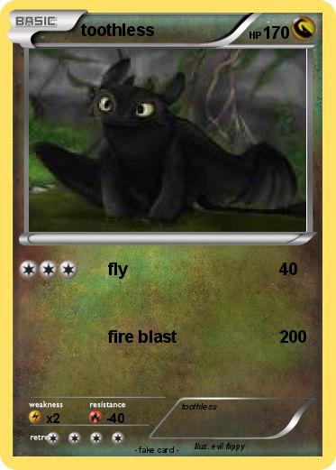Pokemon toothless