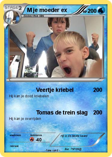 Pokemon M je moeder ex
