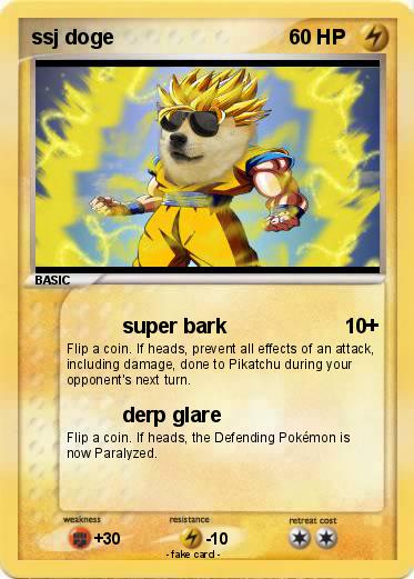 Pokemon ssj doge