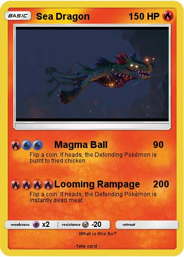 Pokemon Sea Dragon