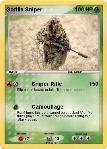 Pokemon Gorilla Sniper