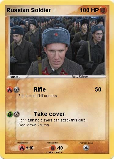 Pokemon Russian Soldier