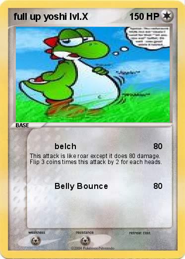 Pokemon full up yoshi lvl.X