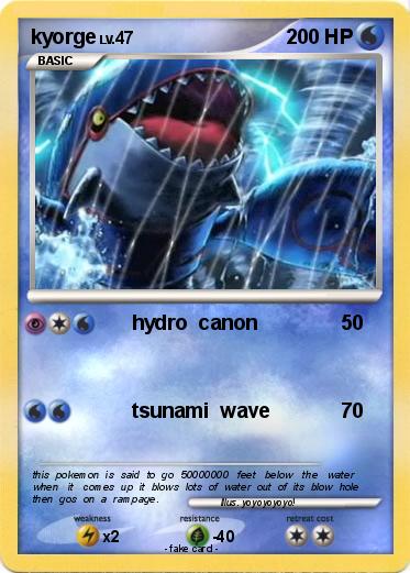 Pokemon kyorge