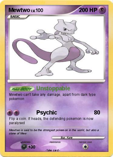 Pokemon Mewtwo