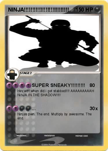Pokemon NINJA!!!!!!!!!!!!!!!!!!!!!!!!!!!