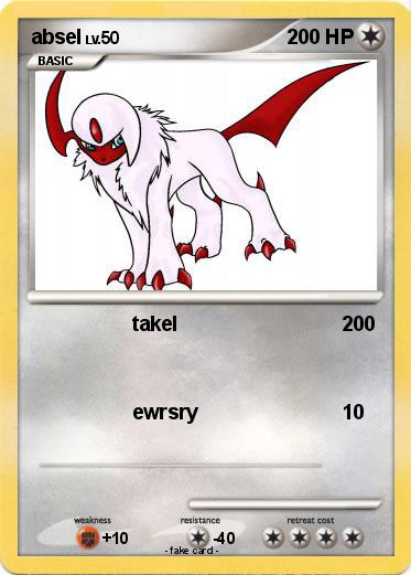 Pokemon absel