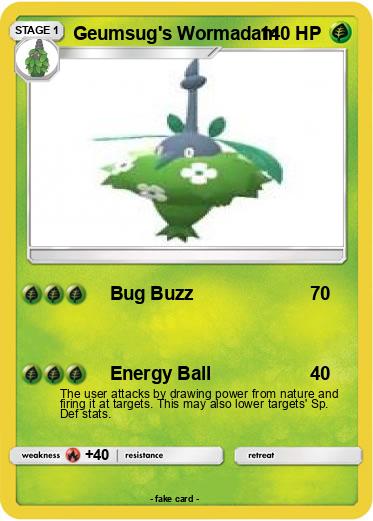 Pokemon Geumsug's Wormadam
