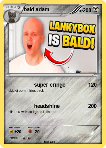 Pokemon bald adam