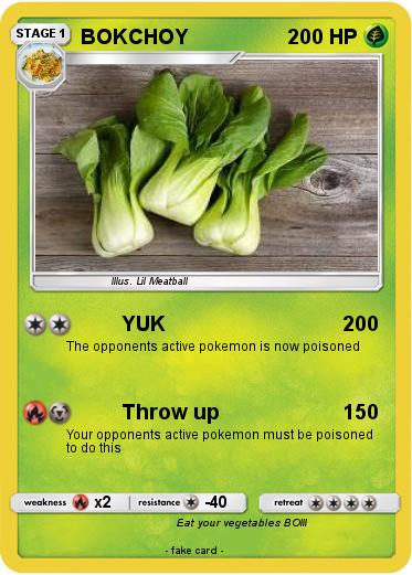 Pokemon BOKCHOY