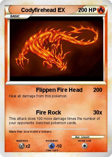 Pokemon Codyfirehead EX