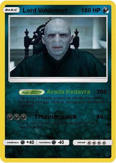 Pokemon Lord Voldemort