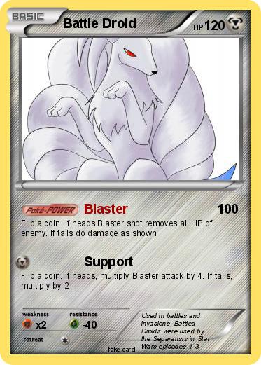 Pokemon Battle Droid