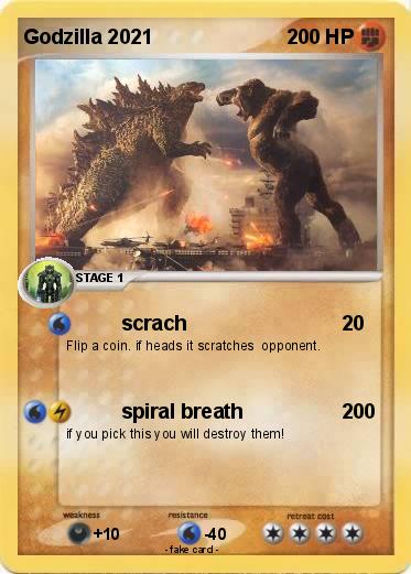 Pokemon Godzilla 2021