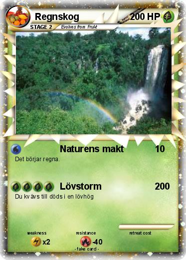 Pokemon Regnskog